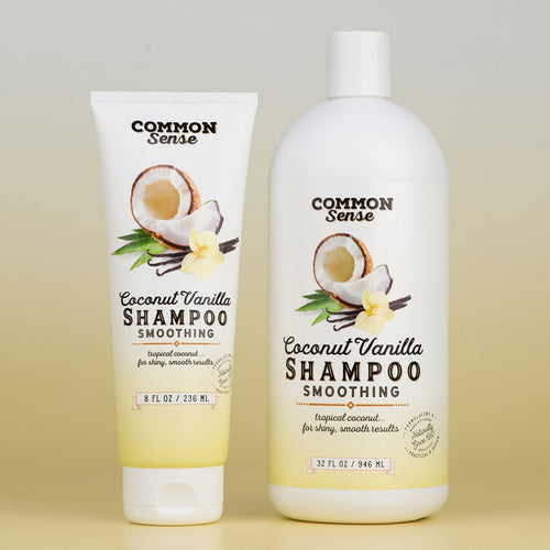 Coconut Vanilla Shampoo - Common Sense Soap