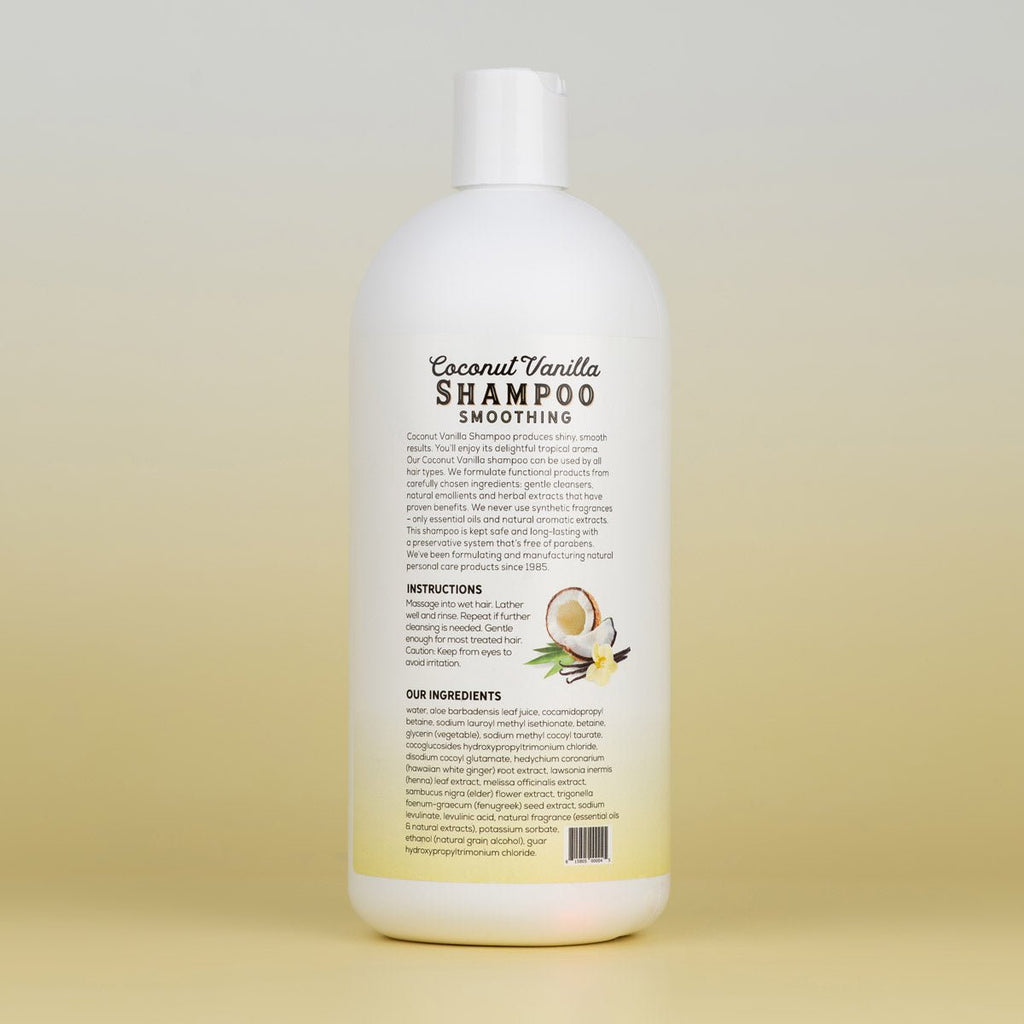 Coconut Vanilla Shampoo - Common Sense Soap