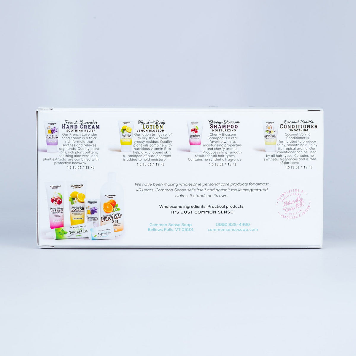 Common Sense Label Everybody Needs A Little Common Sense - Gift Box – Common Sense Soap