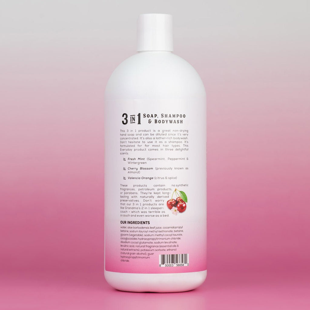 Everyday 3 in 1 - Cherry Blossom - Common Sense Soap