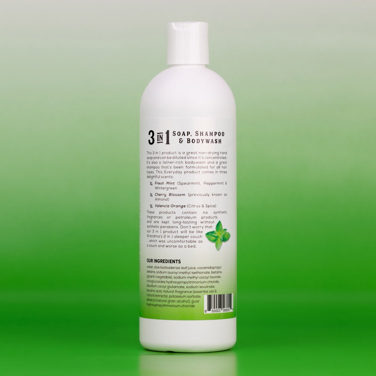 Everyday 3 in 1 - Fresh Mint - Common Sense Soap