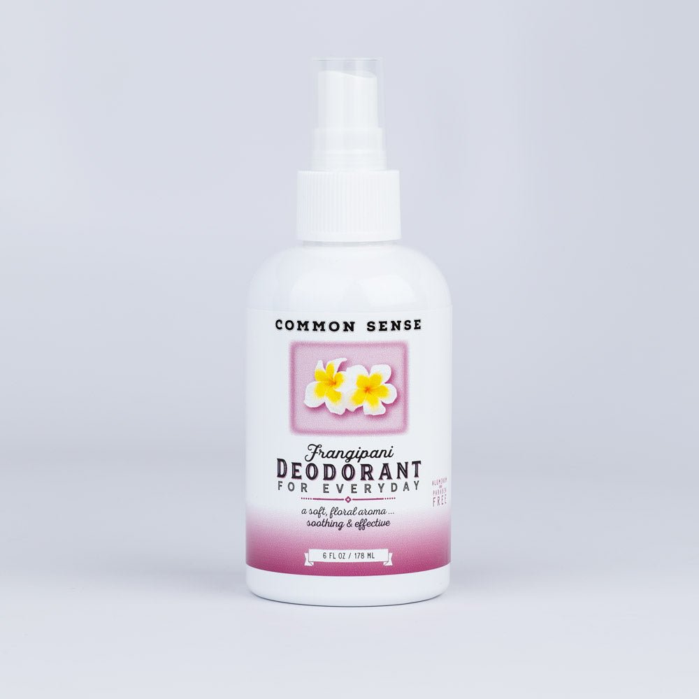 Everyday Frangipani Deodorant - Common Sense Soap