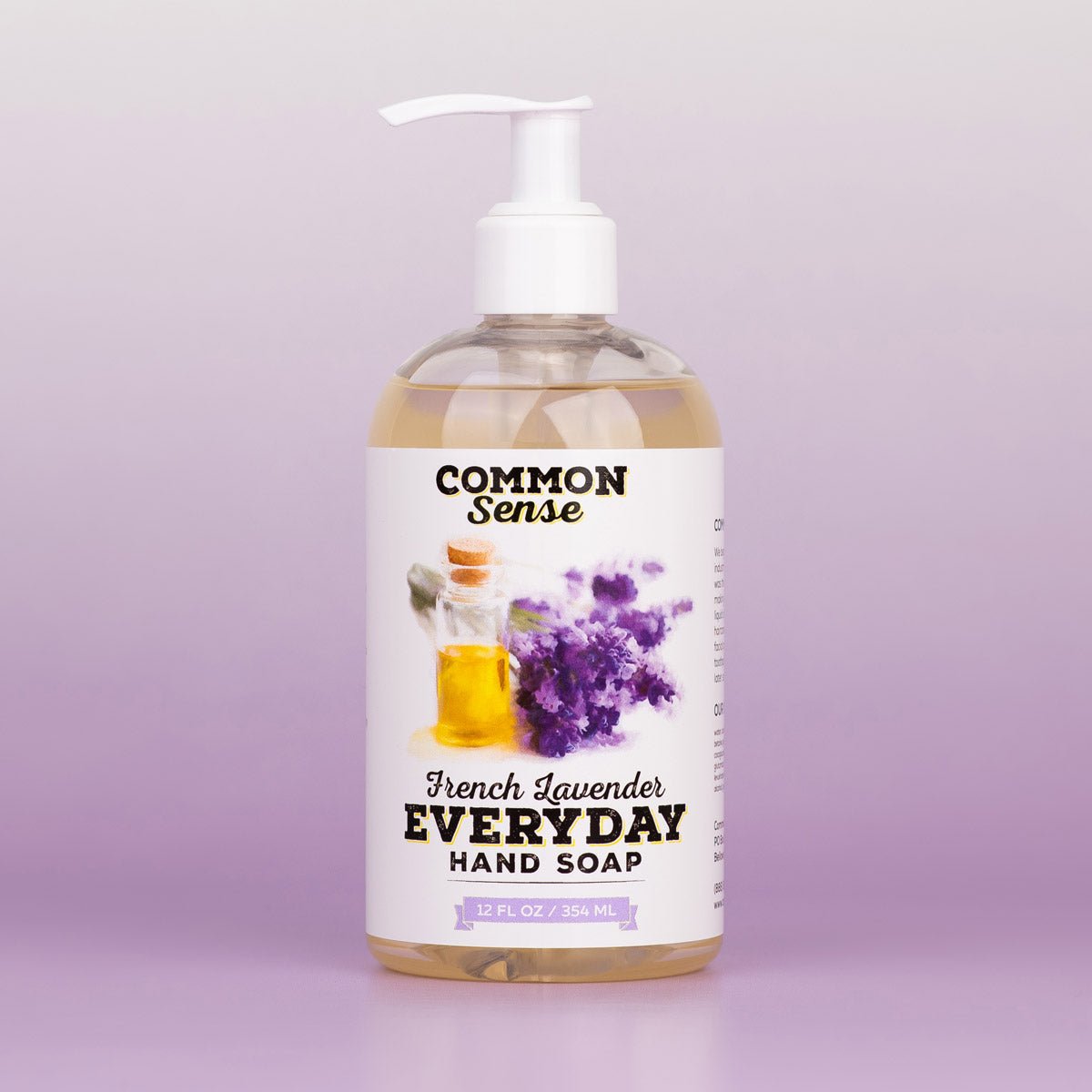 Everyday French Lavender Hand Soap - Common Sense Soap