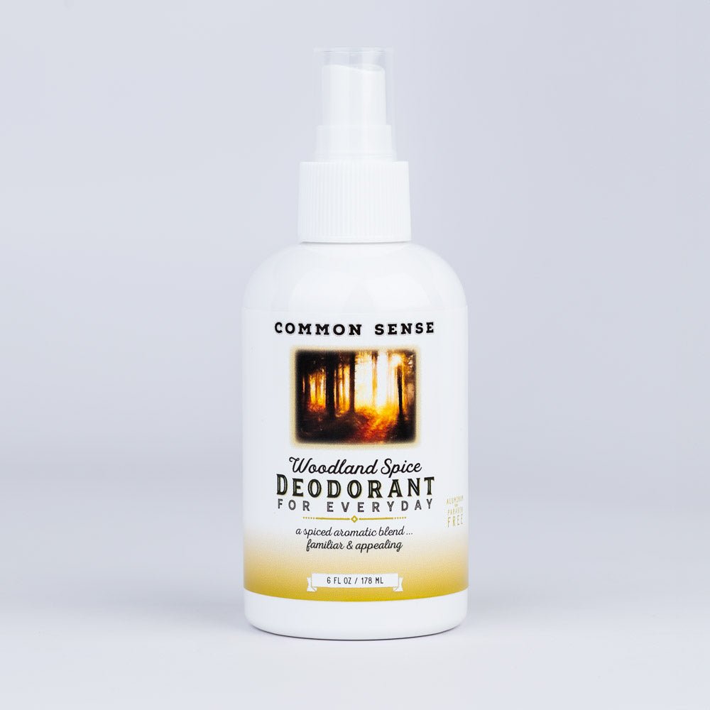 Everyday Woodland Spice Deodorant - Common Sense Soap