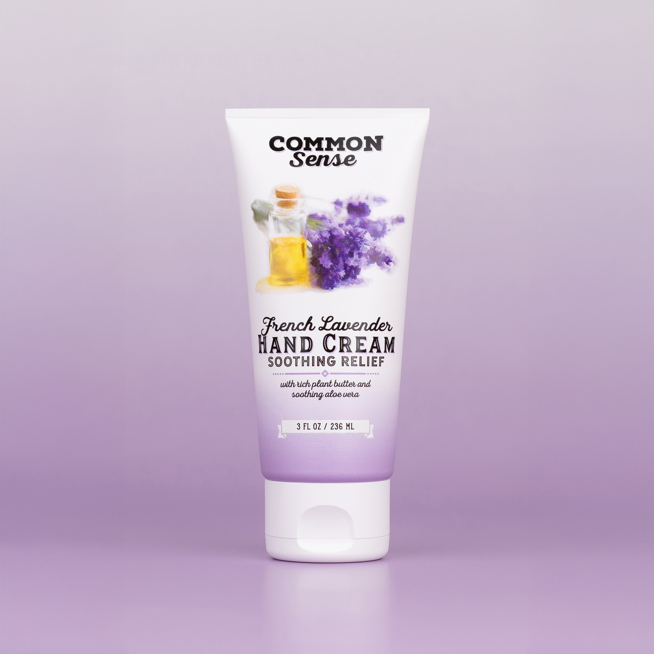 French Lavender Hand Cream 3 oz. - Common Sense Soap