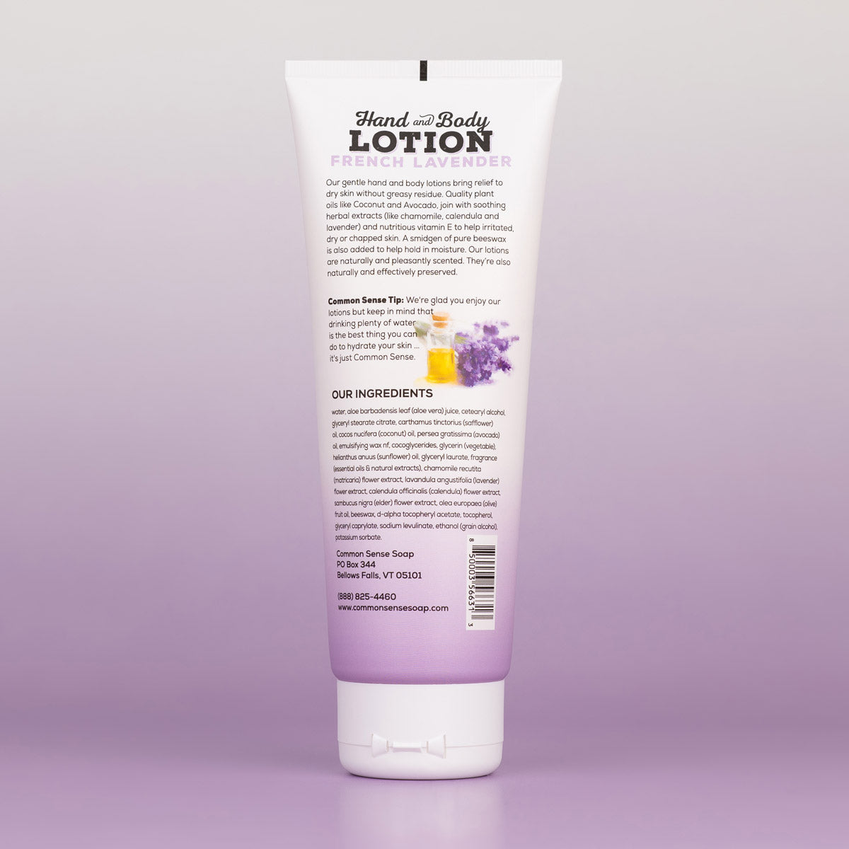 French Lavender Lotion - 8 oz tube