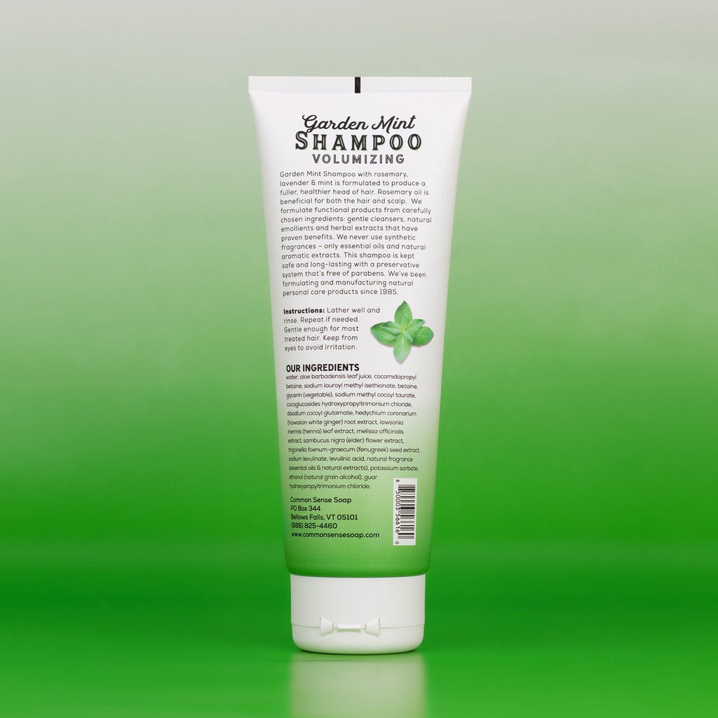 Garden Mint Shampoo - Common Sense Soap