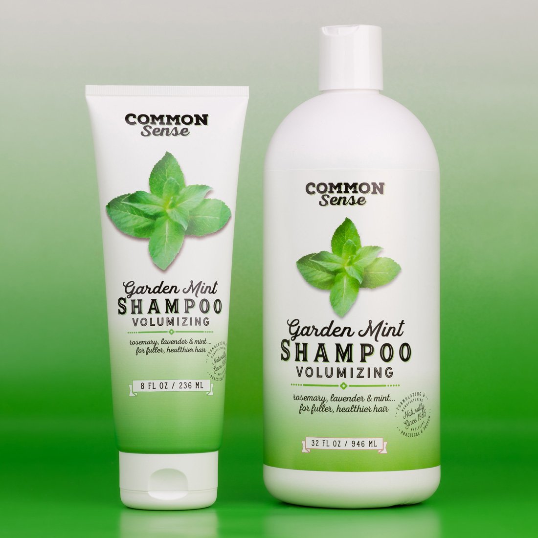 Garden Mint Shampoo - Common Sense Soap