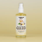 Hand & Body Oil, Coconut Vanilla - 4 oz - Common Sense Soap