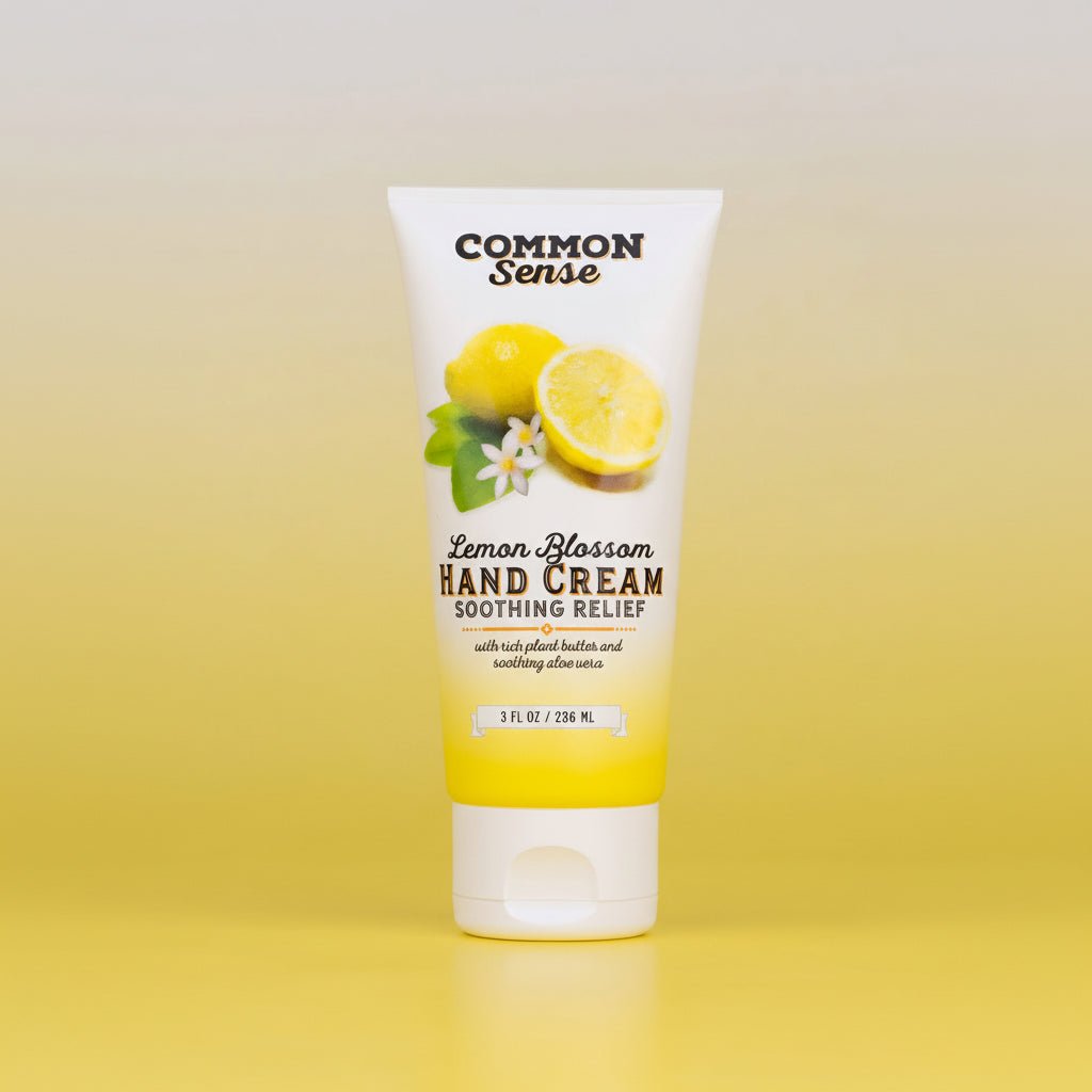 Lemon Blossom Hand Cream 3oz. - Common Sense Soap