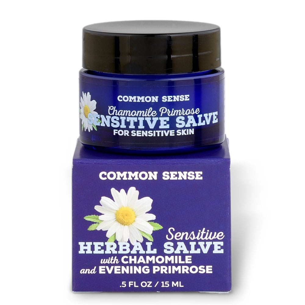 Sensitive Herbal Salve - 0.5 oz - Common Sense Soap