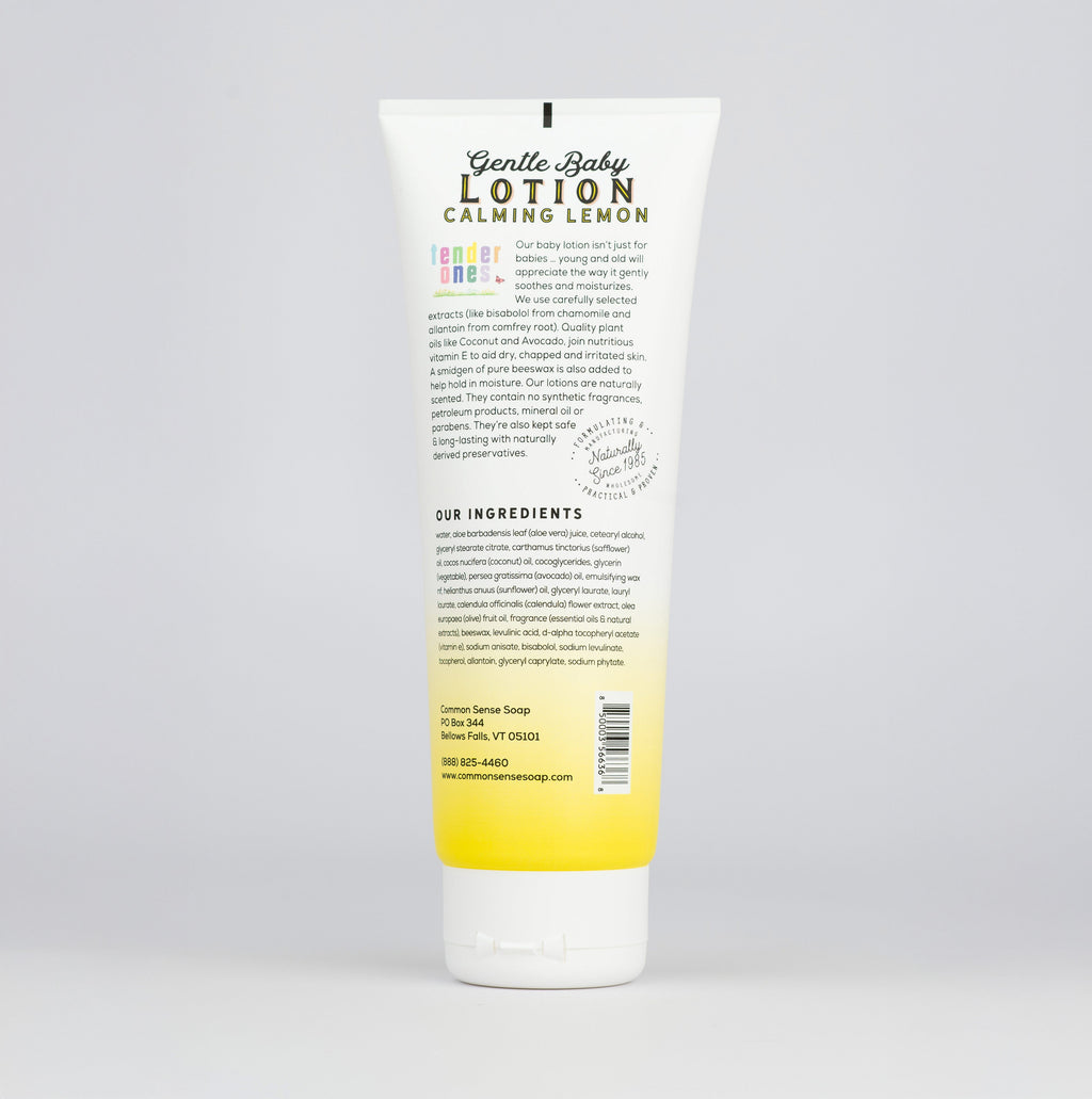 Tender Ones, Gentle Baby Lotion - 8 fl. oz - Common Sense Soap