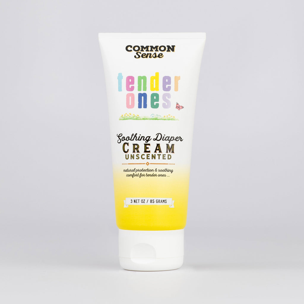 Tender Ones, Soothing Diaper Cream - 3 fl. oz - Common Sense Soap